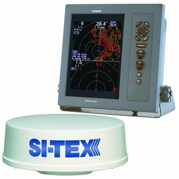 Whole-In-One Professional Dual Range Radar with 4kW 25in. Dome - 10.4in. Color TFT LCD Display WH3456037